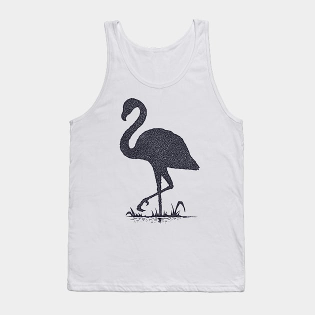 Starry Flamingo Tank Top by RadCoolguy